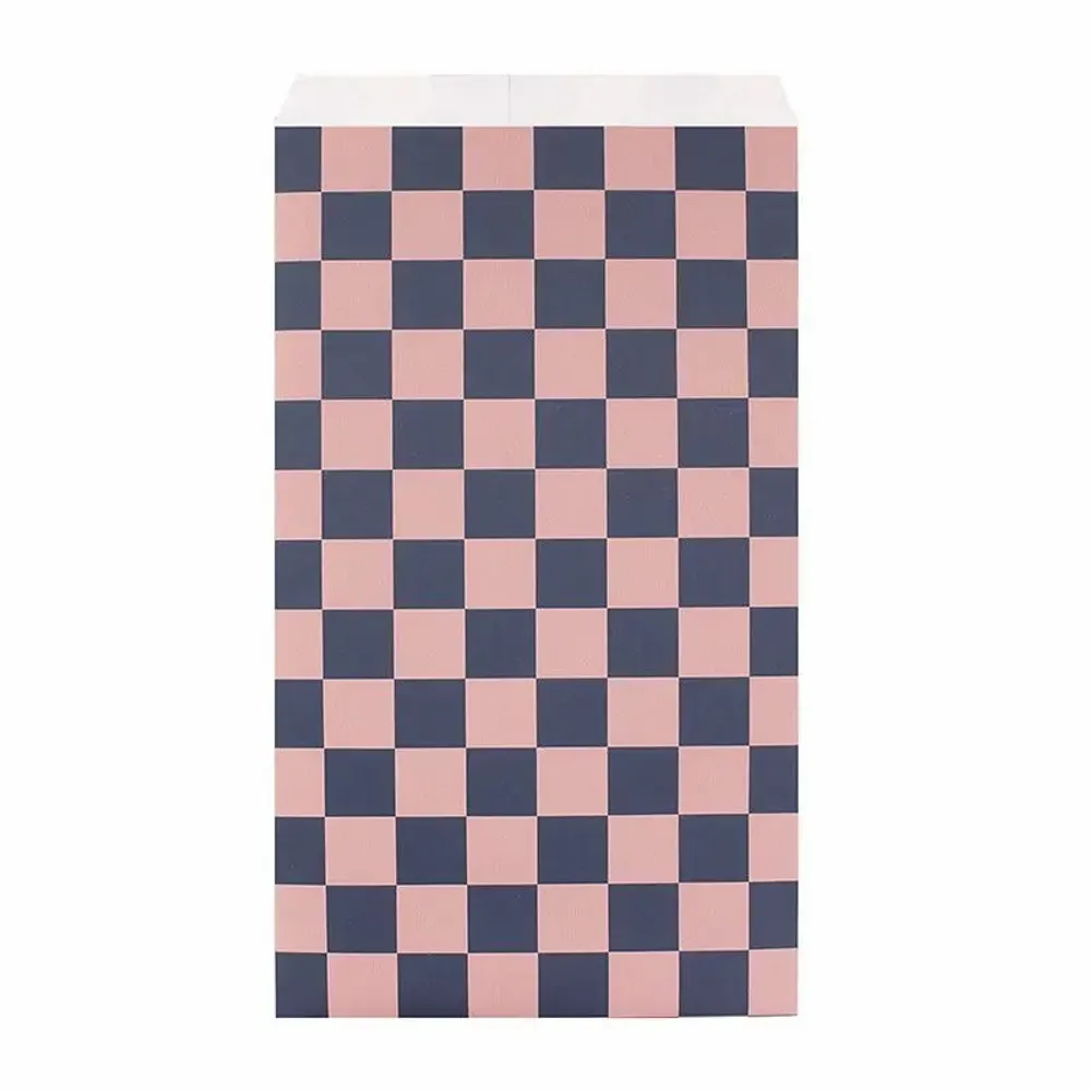 Gifts - Matte checkerboard pattern gift bags - LAVAL 1878