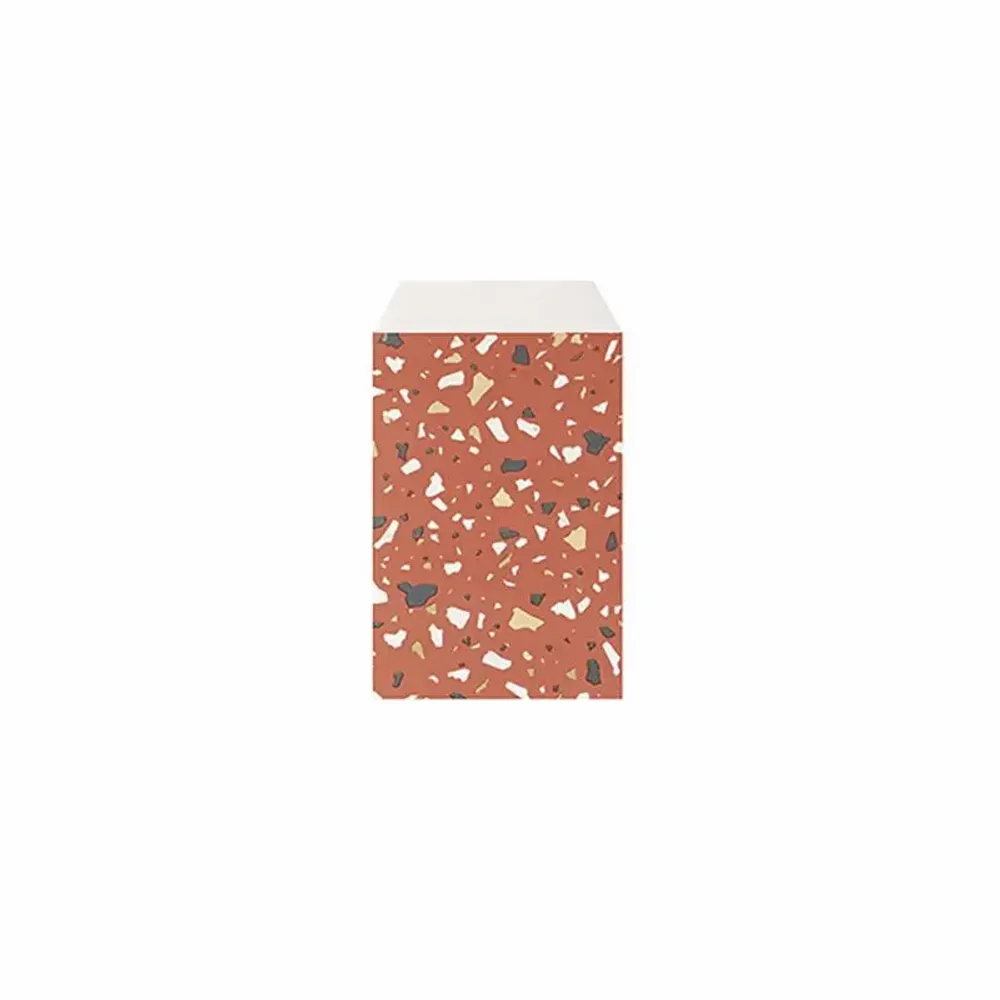 Gifts - Terracotta gift bags with tricolor terrazzo pattern - LAVAL 1878