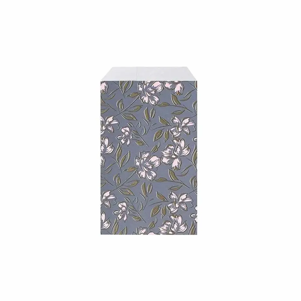 Gifts - Matte blue-grey gift bags with a nature motif - LAVAL 1878