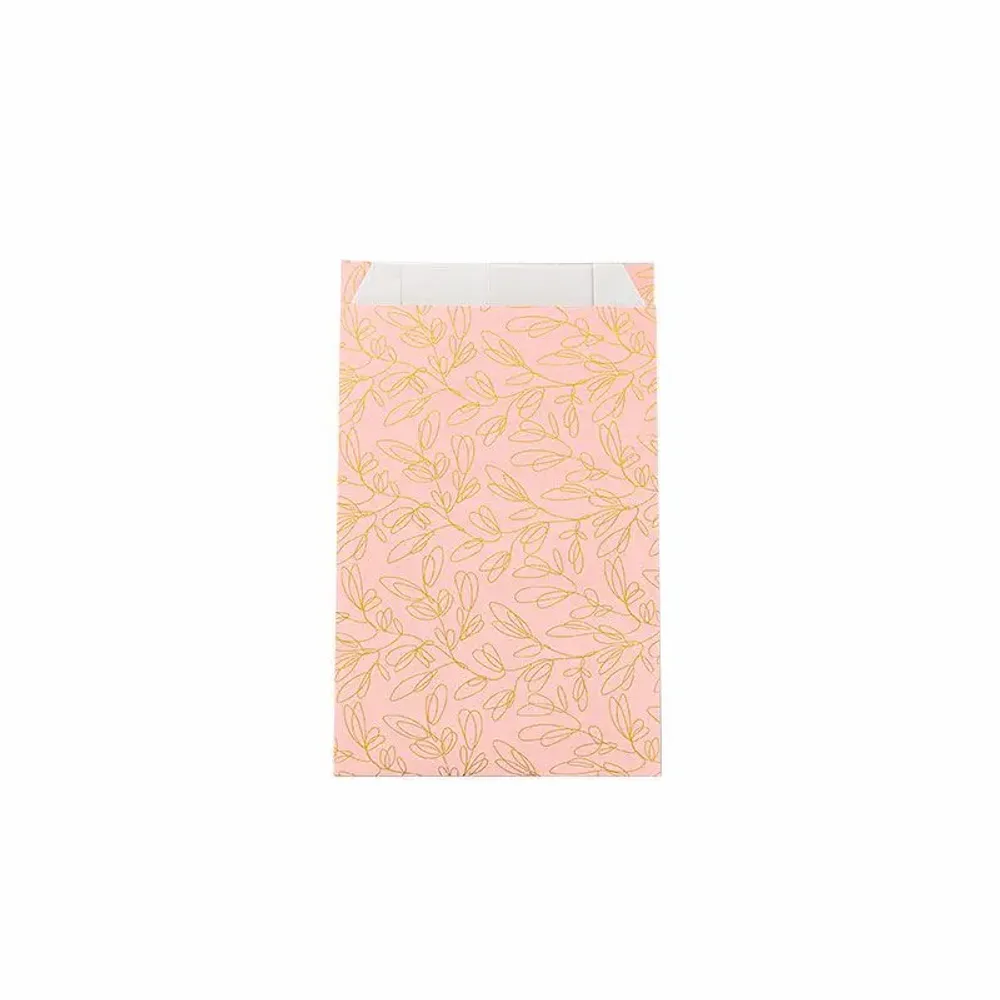 Cadeaux - Sachets cadeau rose brillant Volute doré mat - LAVAL 1878