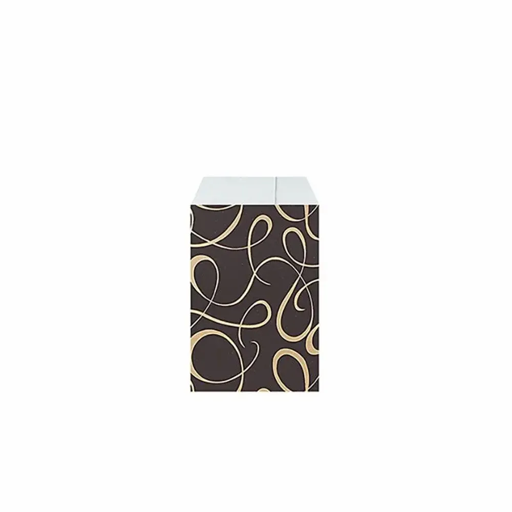 Gifts - Gift bags with black/matte/glossy arabesque design, 7 x 12cm, 70g (x250) - LAVAL 1878