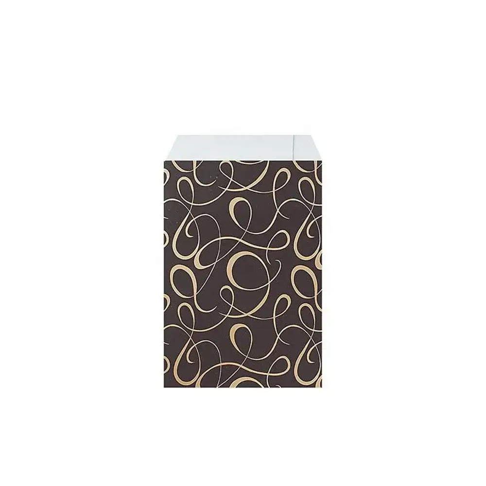 Cadeaux - Sachets cadeau arabesques noir/doré mat/brillant - LAVAL 1878