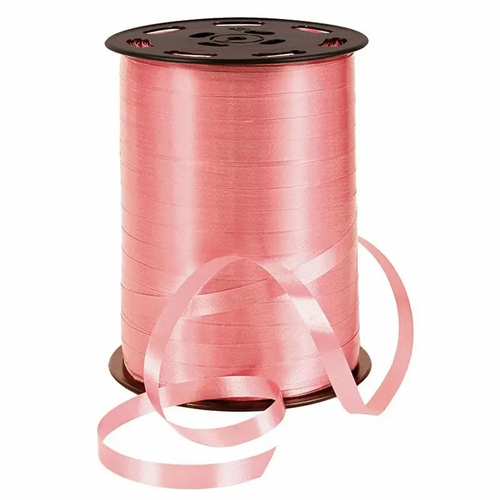 Gifts - Plain satin ribbon in dusty rose - 500m - LAVAL 1878