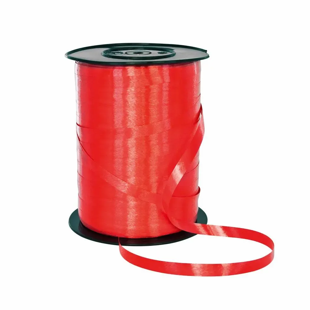 Gifts - Plain red satin ribbon - 500m - LAVAL 1878