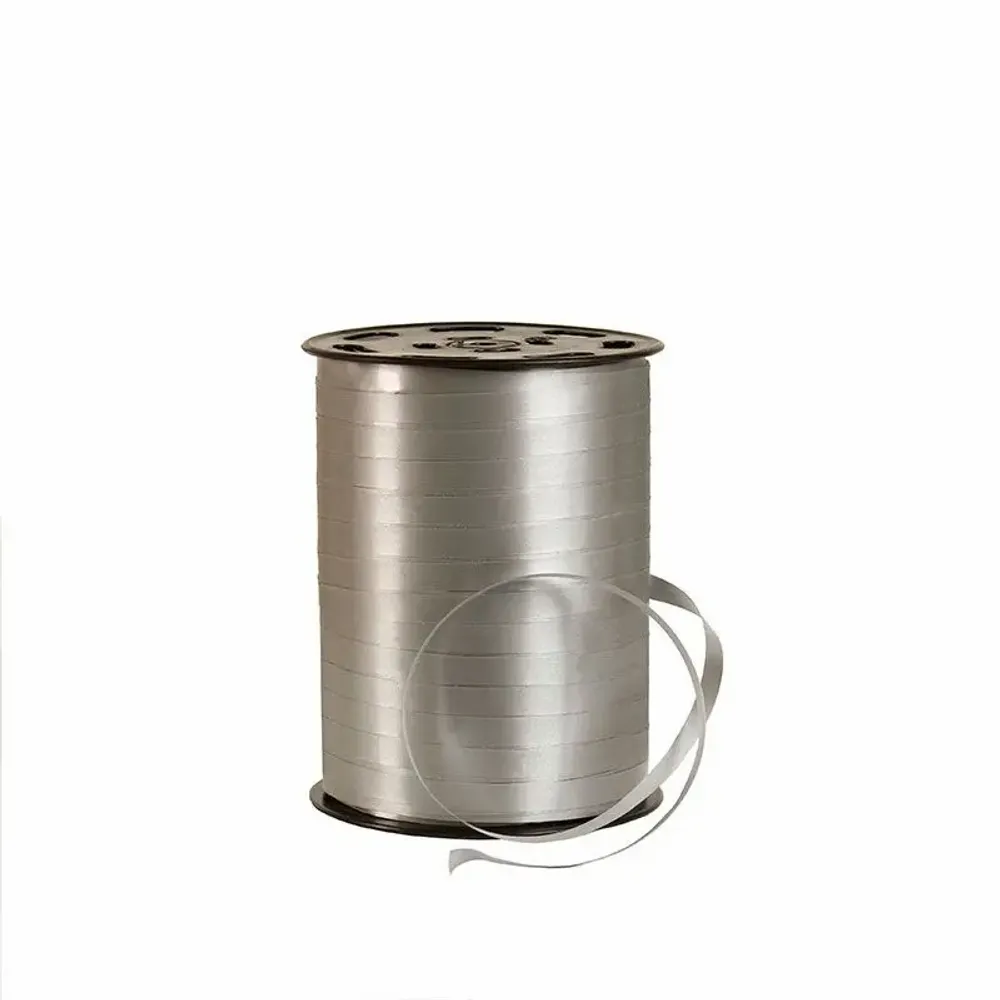 Gifts - Plain satin silver ribbon - 500m - LAVAL 1878