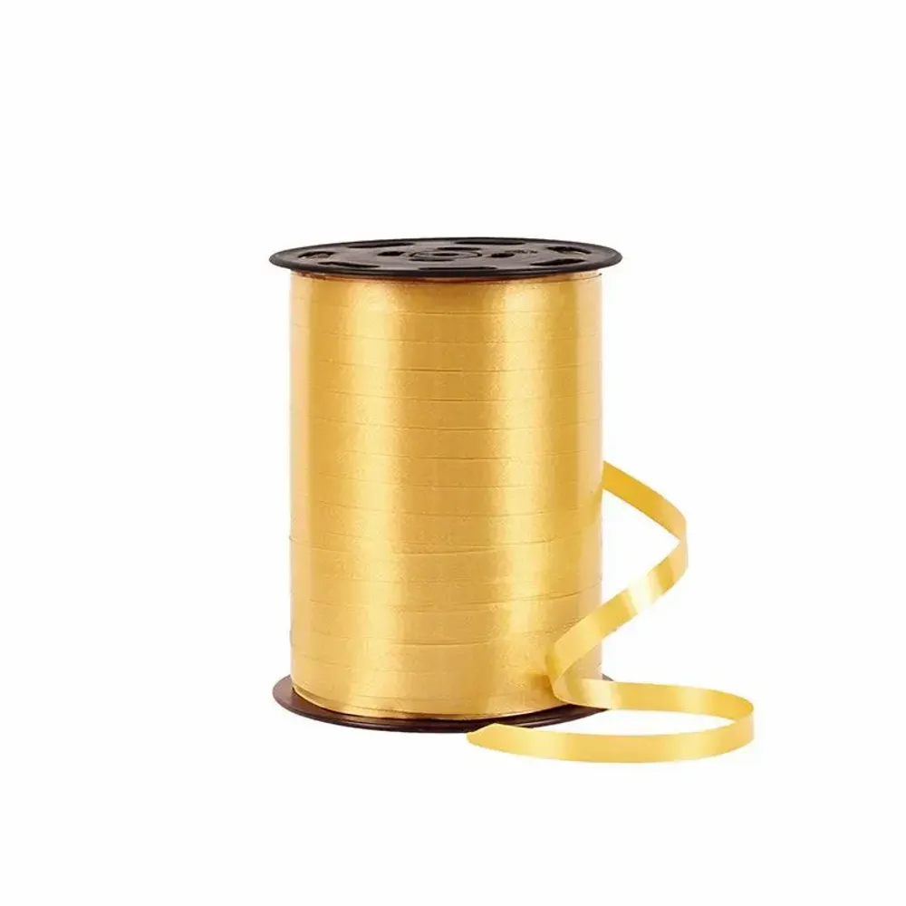 Gifts - Plain satin gold ribbon - 500m - LAVAL 1878