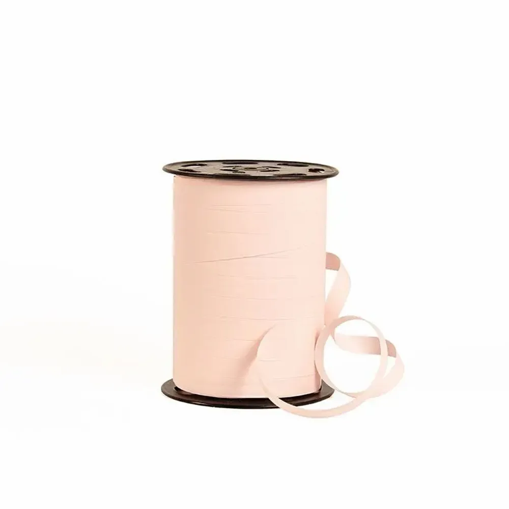 Gifts - Light pink matte crepe-look ribbon - 500m - LAVAL 1878