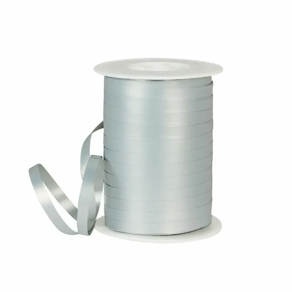Gifts - Plain silver powder-effect ribbon - 250m - LAVAL 1878