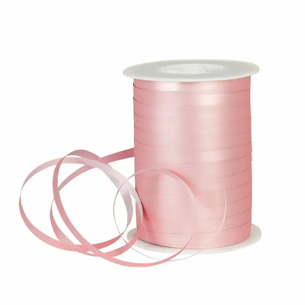 Cadeaux - Bolduc uni aspect poudré vieux rose - 250m - LAVAL 1878