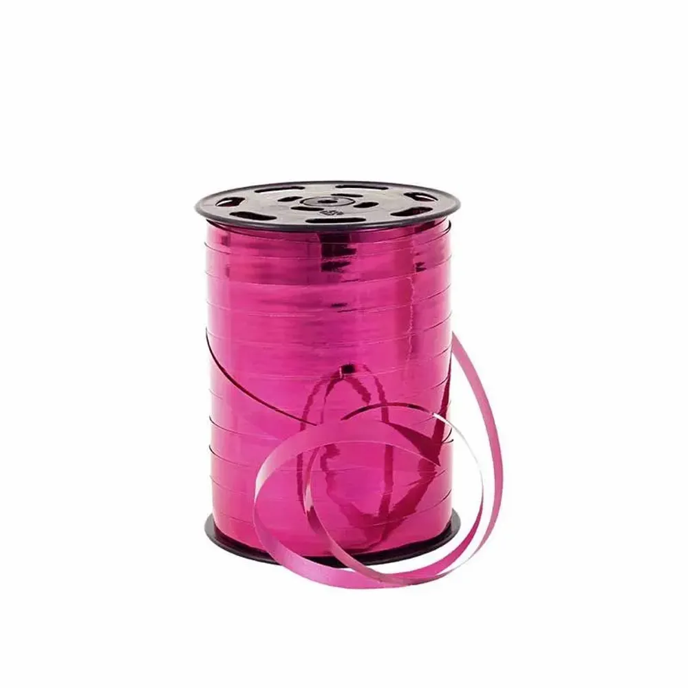 Gifts - Fuchsia mirror-effect ribbon - 250m - LAVAL 1878