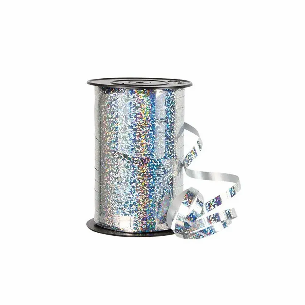 Gifts - Silver hologram effect ribbon - 200m - LAVAL 1878