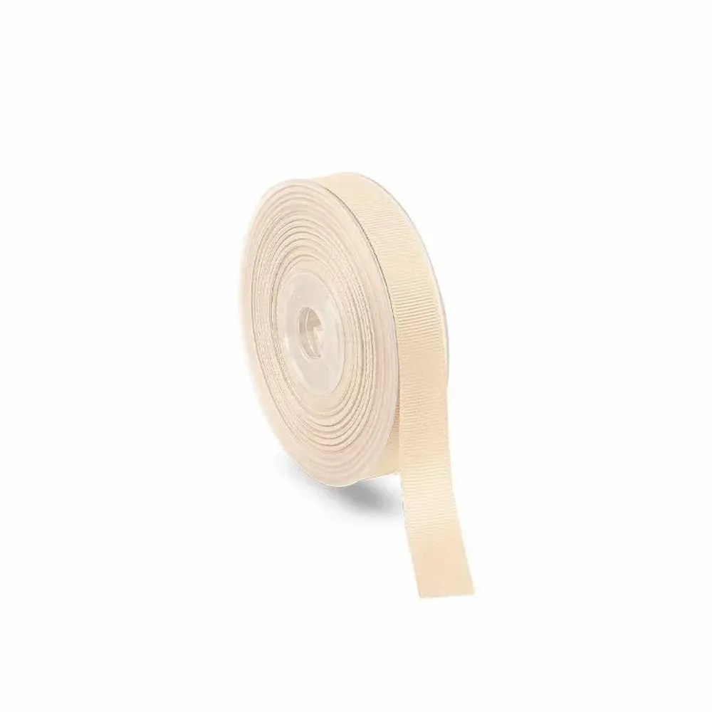 Gifts - Beige grosgrain synthetic ribbon - 20m - LAVAL 1878