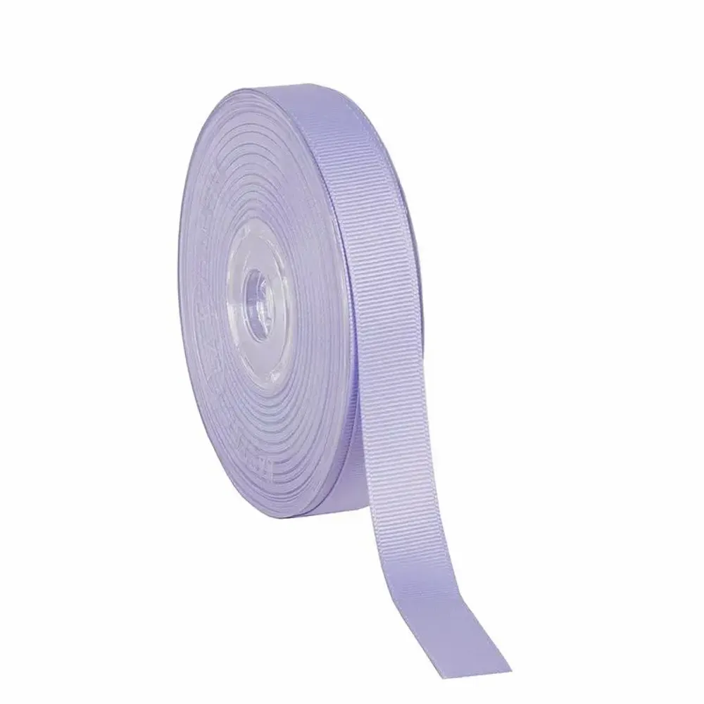 Cadeaux - Ruban synthétique gros grain lilas - 20m - LAVAL 1878