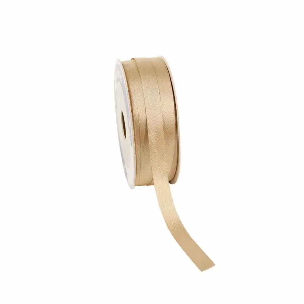 Gifts - Gold satin-look synthetic ribbon - 100m - LAVAL 1878