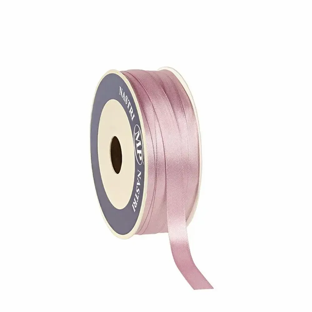 Gifts - Light pink satin-look synthetic ribbon - 100m - LAVAL 1878