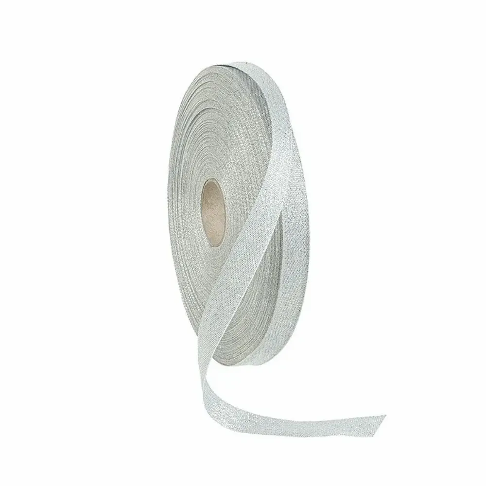 Gifts - Gold and sky blue glitter ribbon - 50m - LAVAL 1878