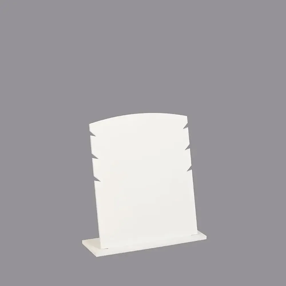 Gifts - NOMADE display stand, matte white plexiglass, for 3 chains/bracelets, 16.5 x H 18.5cm - LAVAL 1878