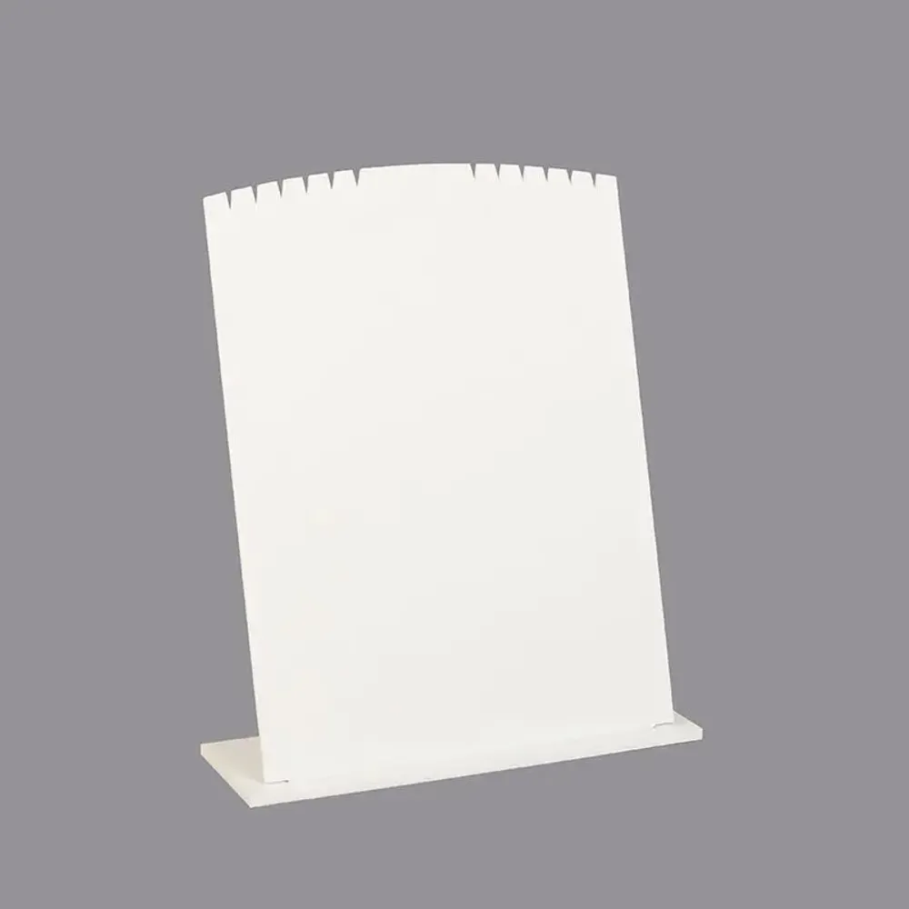 Gifts - NOMADE display stand, matte white plexiglass, for 6 chains/bracelets, 20 x H 27cm - LAVAL 1878