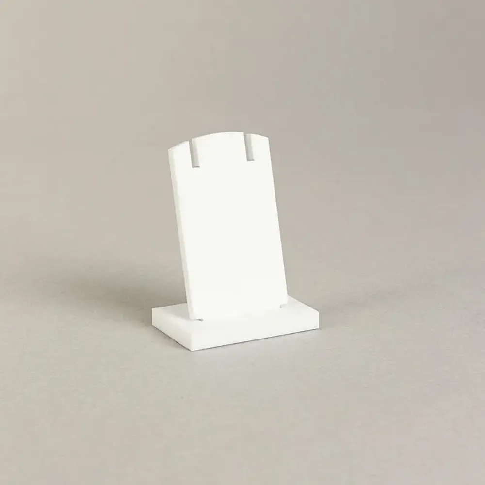 Gifts - NOMADE display stand, matte white plexiglass, 1 pair of earrings with slots, 3 x H 5.5cm - LAVAL 1878