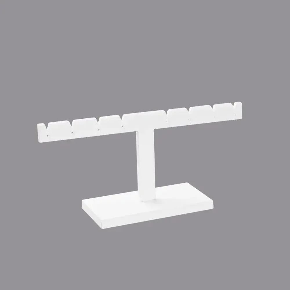 Cadeaux - Présentoir plexi blanc mat pour 4 paires de boucles d'oreilles puces - LAVAL 1878