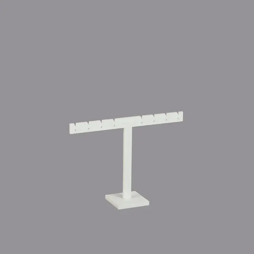 Gifts - Matte white plexiglass display stand for 4 pairs of stud earrings - LAVAL 1878