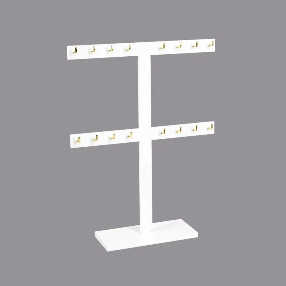 Cadeaux - Présentoir plexi blanc mat 16 paires de boucles d'oreilles - LAVAL 1878