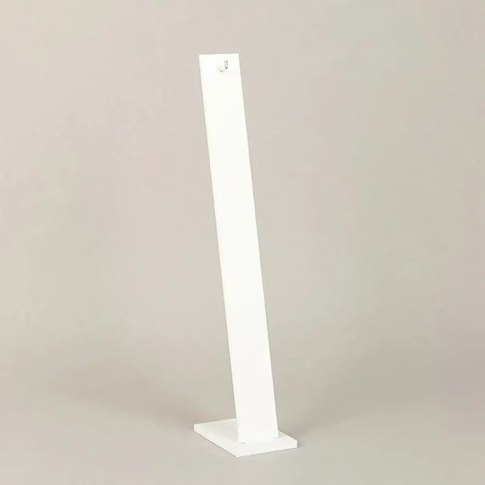 Gifts - NOMADE vertical bracelet display stand, matte white plexiglass, 23cm high - LAVAL 1878