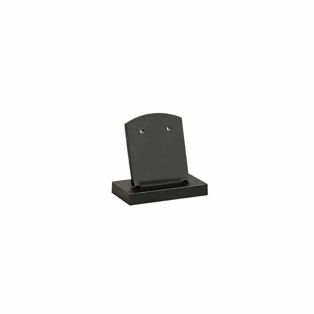 Gifts - NOMADE display stand for 1 pair of earrings, matte black plexiglass, 2.5 x 3cm high - LAVAL 1878