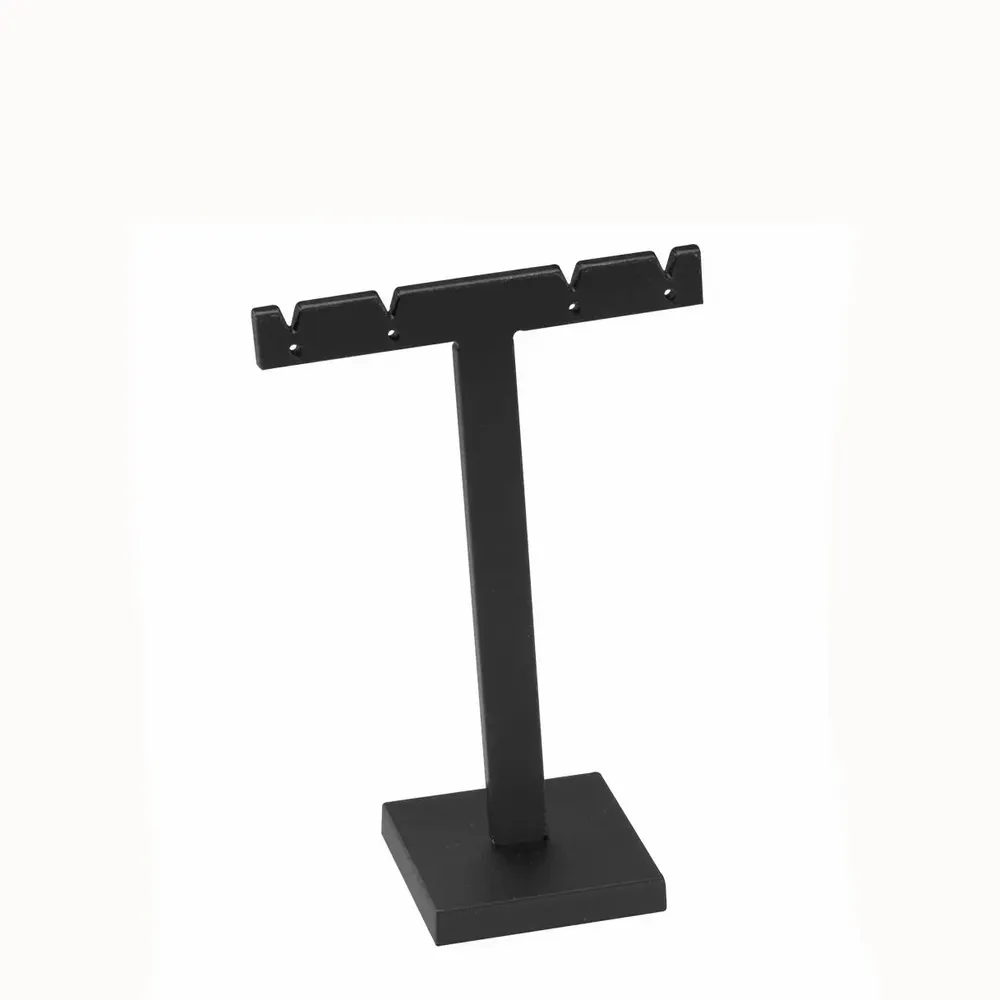 Cadeaux - Présentoir plexi noir mat pour 2 paires de boucles d'oreilles puces - LAVAL 1878