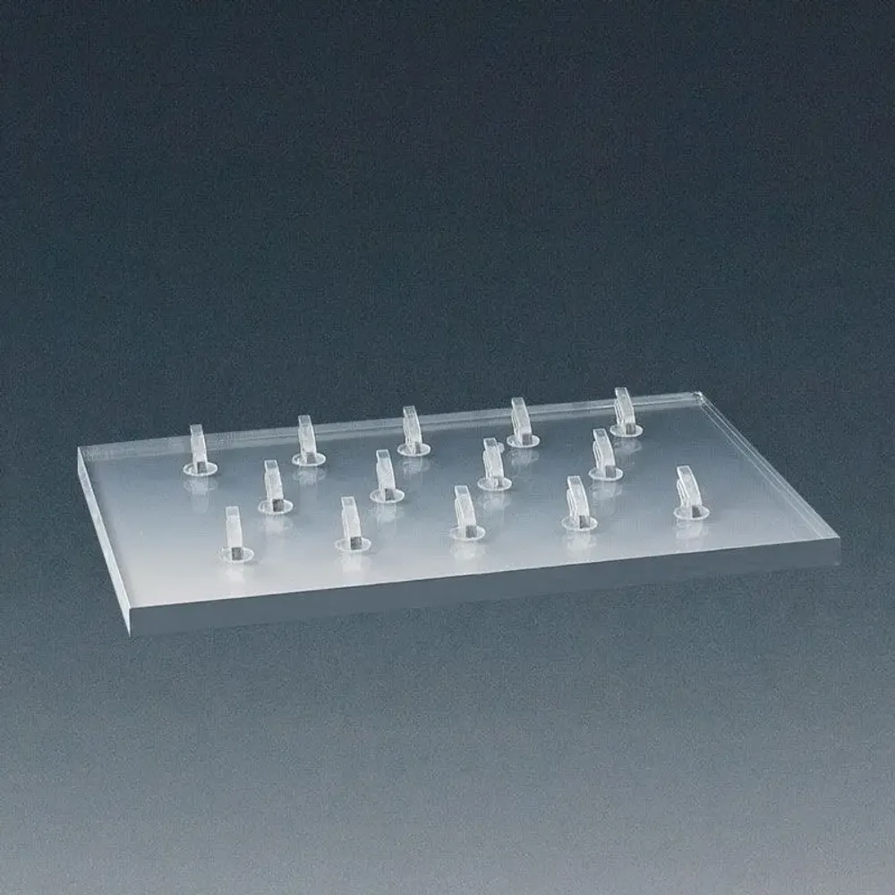 Gifts - Tray with 14 clips for clear plexiglass rings - LAVAL 1878