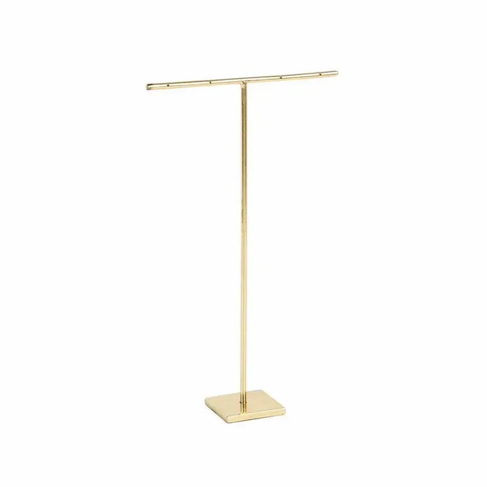 Cadeaux - Présentoir 2 paires de boucles d'oreilles métal doré H 21cm - LAVAL 1878