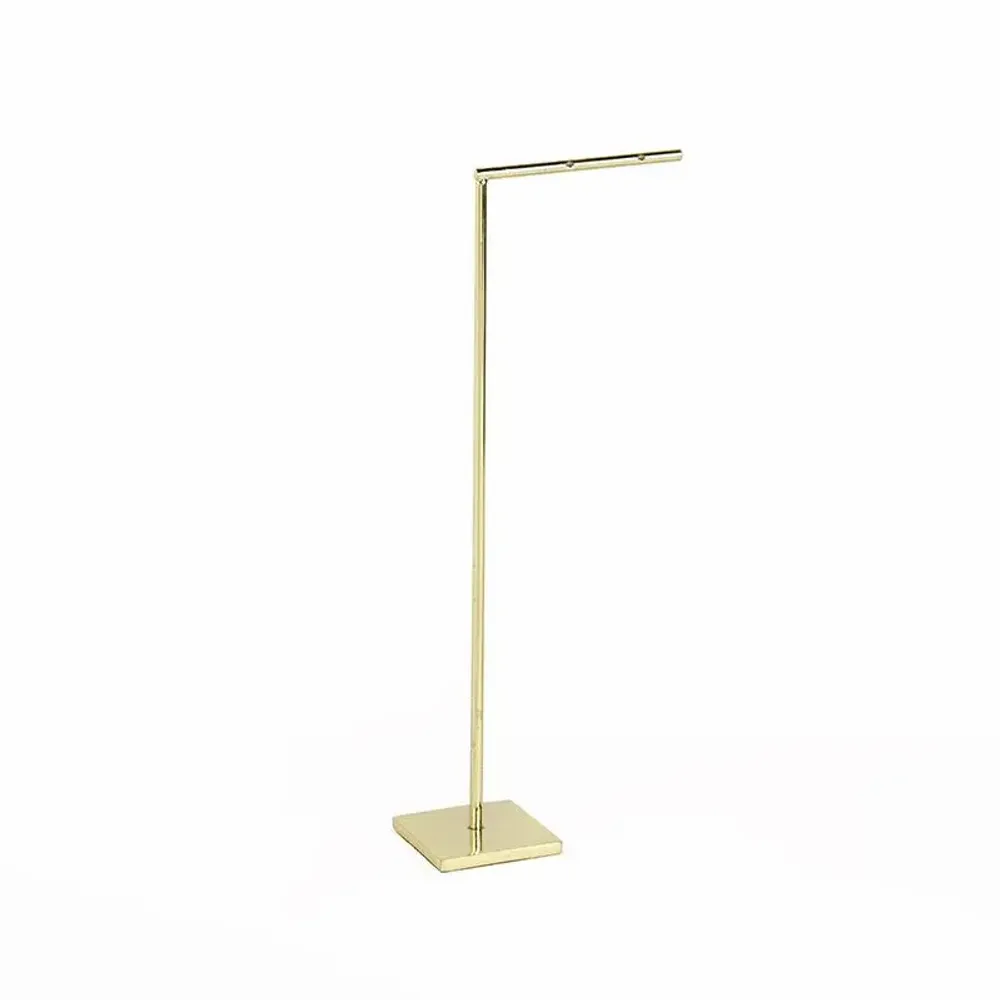 Cadeaux - Présentoir 1 paire boucles d'oreilles métal doré H 21cm - LAVAL 1878