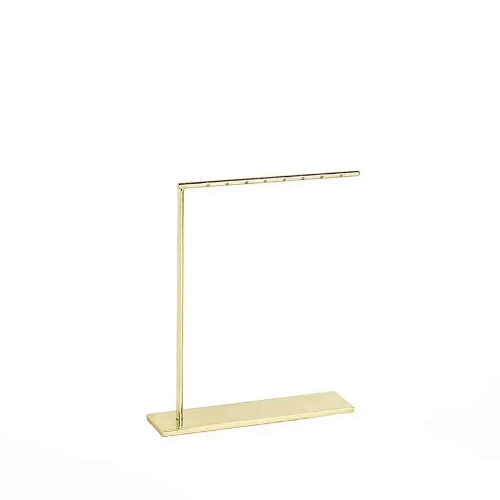 Cadeaux - Présentoir 4 paires boucles d'oreilles métal doré H 15cm - LAVAL 1878