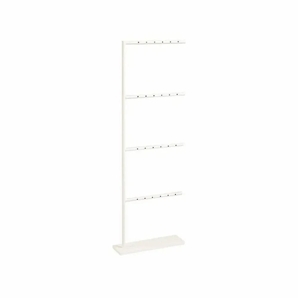 Gifts - Matte white metal display stand with 4 branches for 12 pairs of earrings. - LAVAL 1878