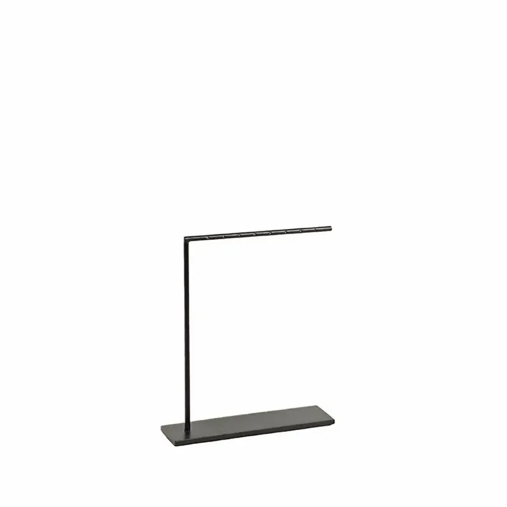 Gifts - Display stand for 4 pairs of earrings, matte black metal, 15cm high - LAVAL 1878