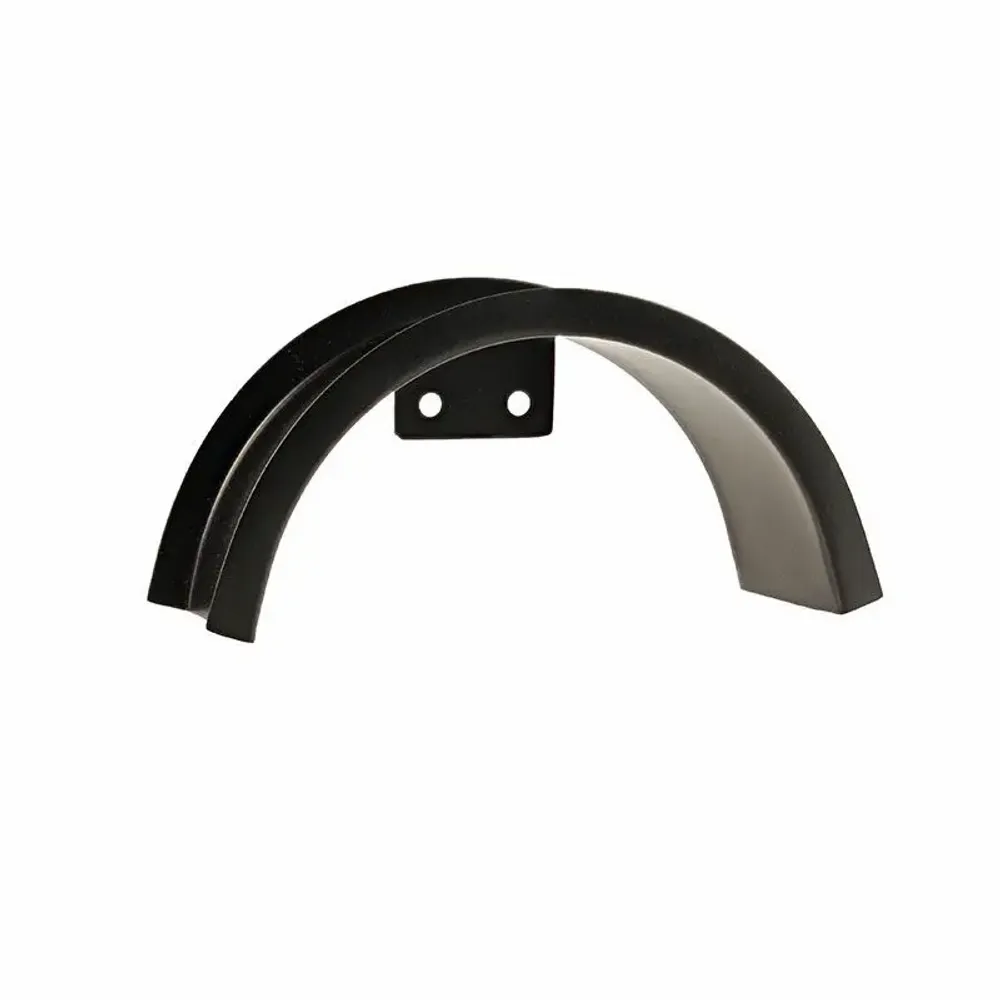 Gifts - Wall-mounted display stand for necklaces and bags, black metal, 15 x H8.5cm - LAVAL 1878