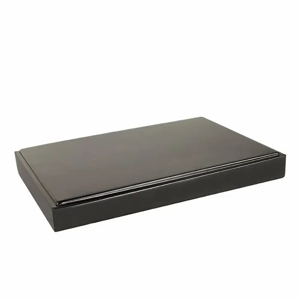 Cadeaux - Plateau-vitrine métal noir - 46 x 34 x H 3,5 cm - LAVAL 1878