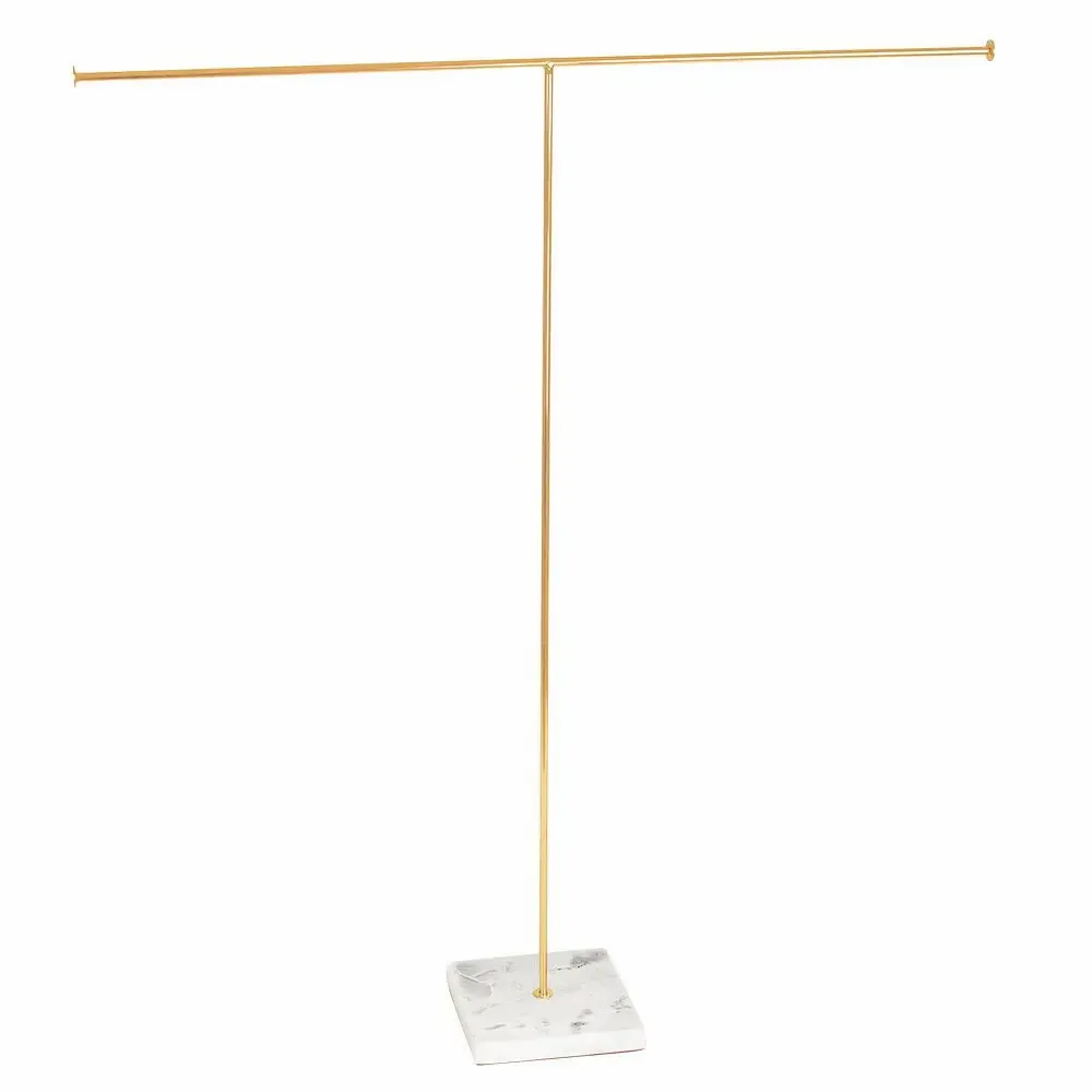 Gifts - Gold-plated metal/marble display stand for necklaces - LAVAL 1878