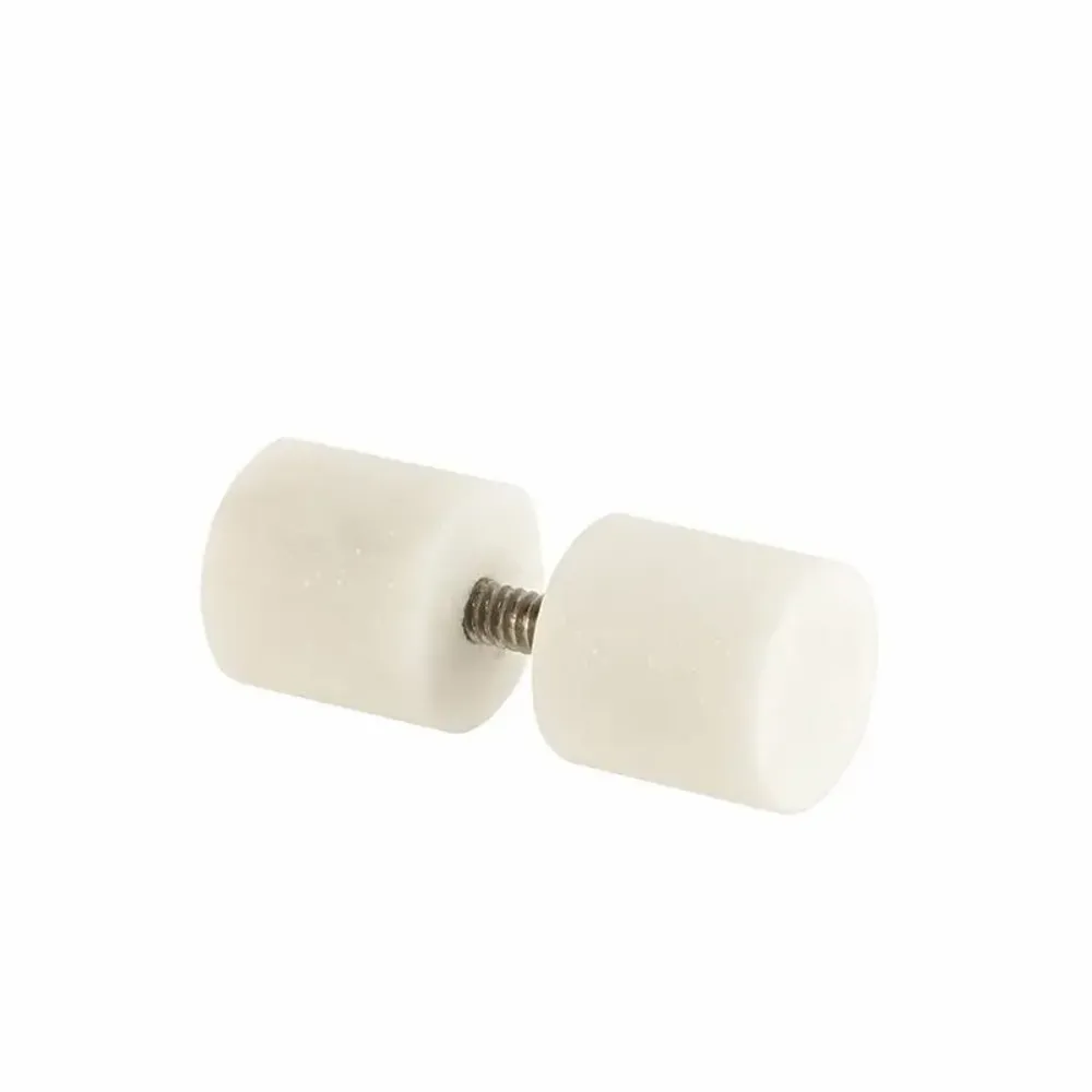 Gifts - White marble bangle bracelet display stand, 1.5cm diameter - LAVAL 1878