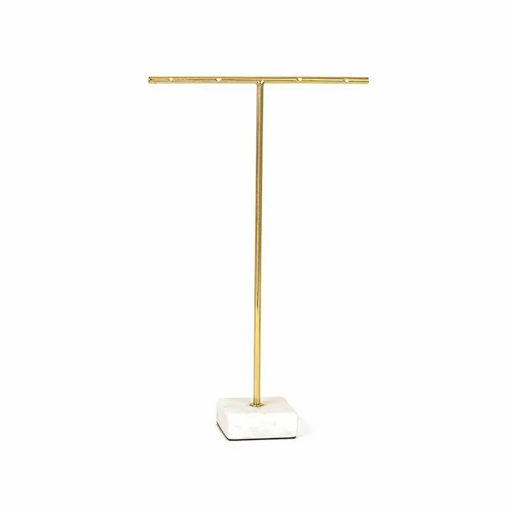 Gifts - Display stand for 2 pairs of gold-tone metal earrings - LAVAL 1878