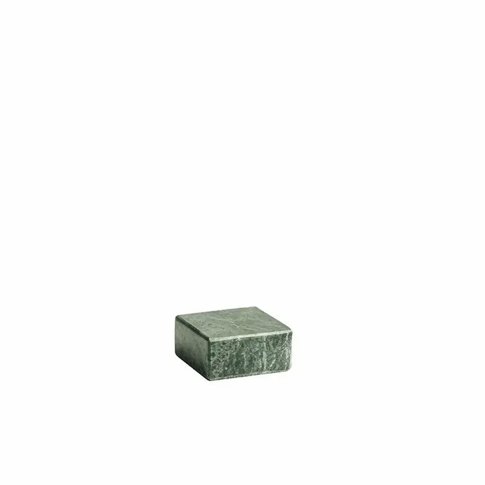 Gifts - Green marble display case measuring 2.8 x 2.8 x 1.6 cm - LAVAL 1878