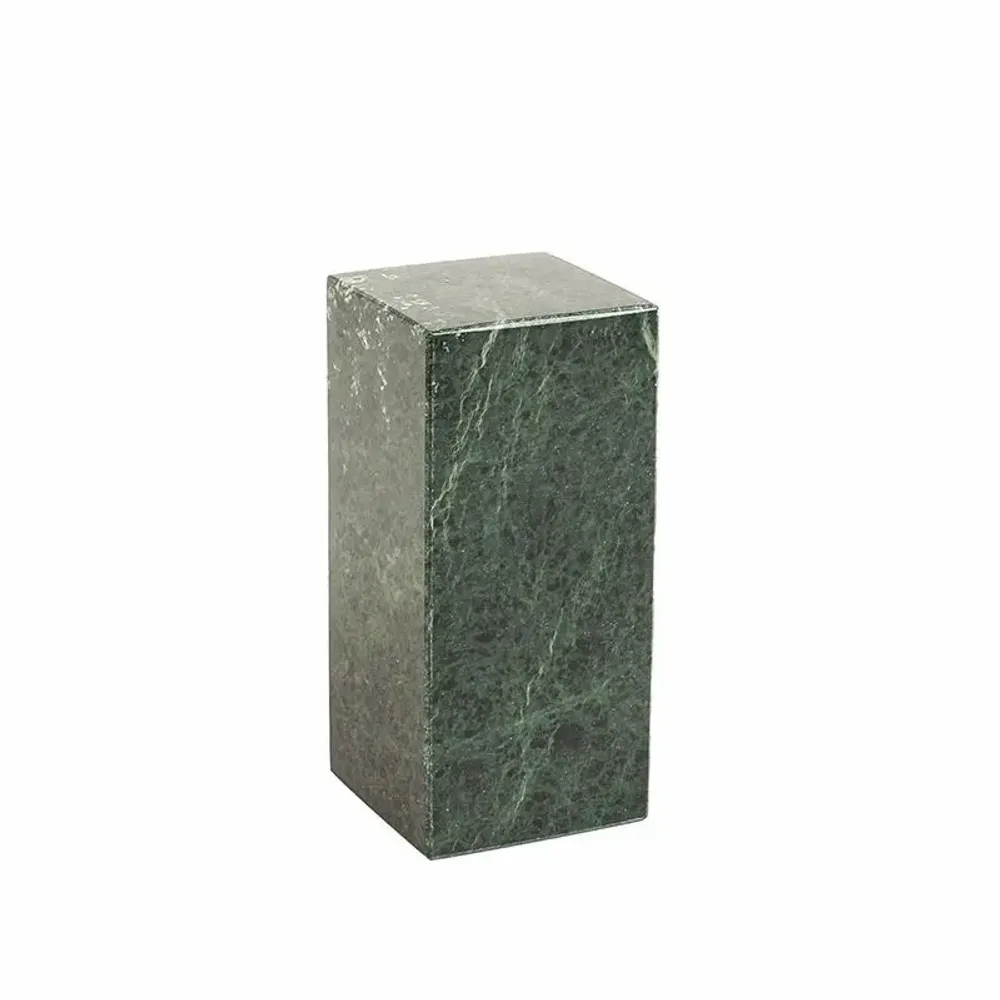 Gifts - Green marble display case, 5 x 5 x H 11cm - LAVAL 1878