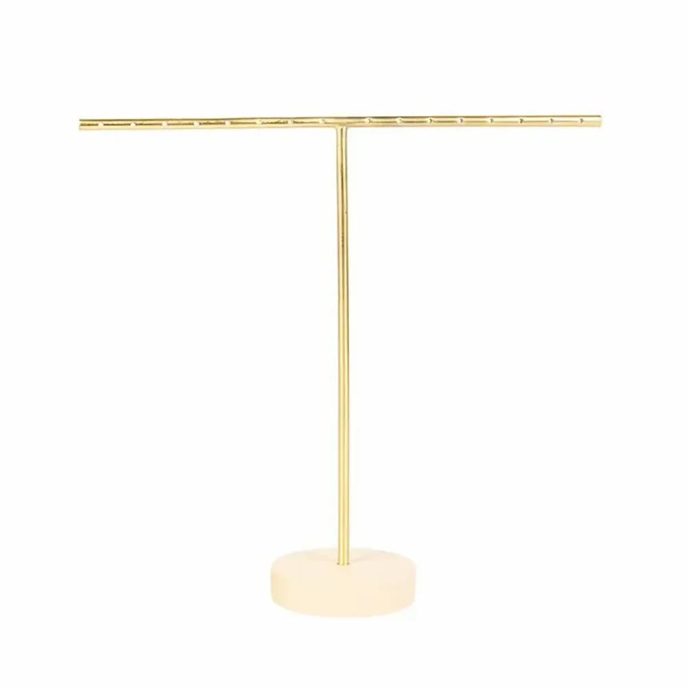 Cadeaux - Présentoir tige 8 paires boucles d'oreilles métal doré mat - LAVAL 1878