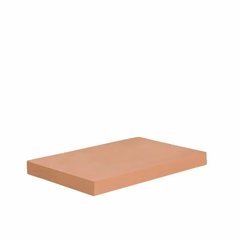 Gifts - Terracotta painted wood (MDF) display case, 30 x 20 x H 2.5cm - LAVAL 1878