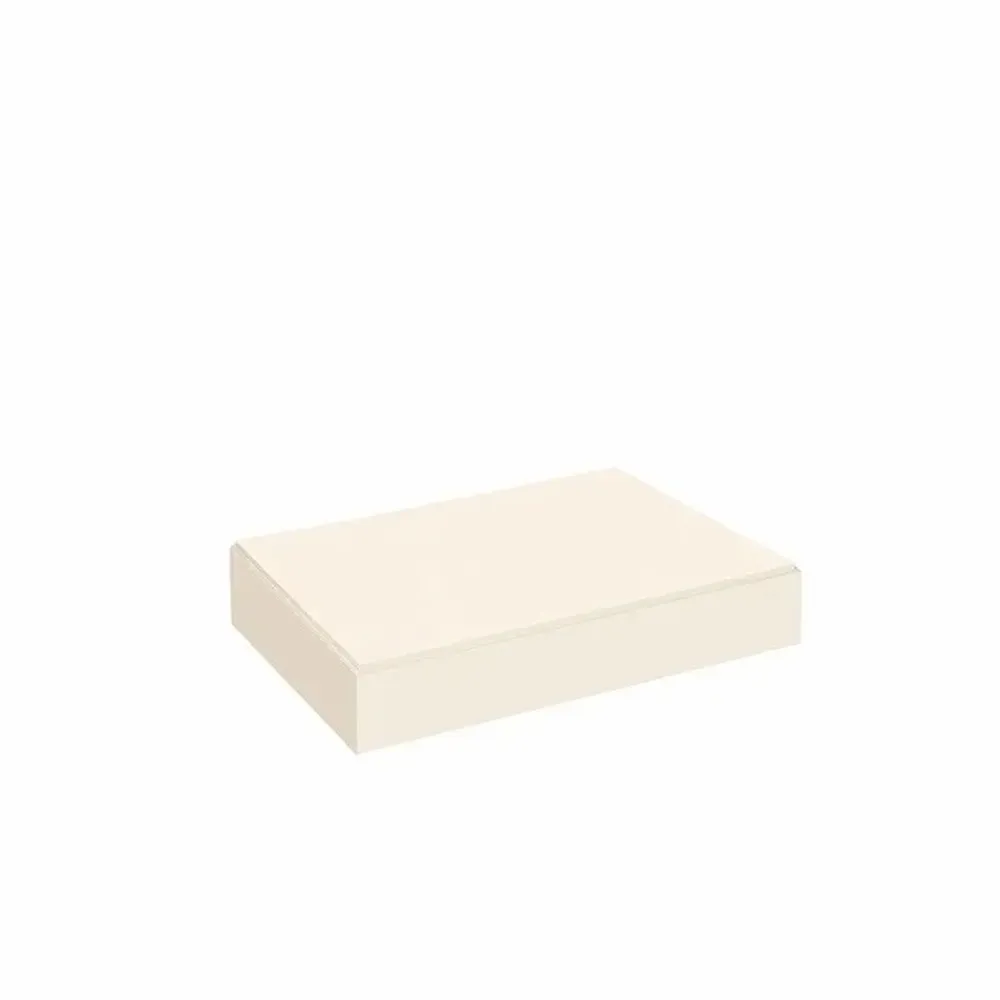 Gifts - Cream-colored MDF display shelf with a concrete-effect finish - 23 x 17 x H 3.5cm - LAVAL 1878