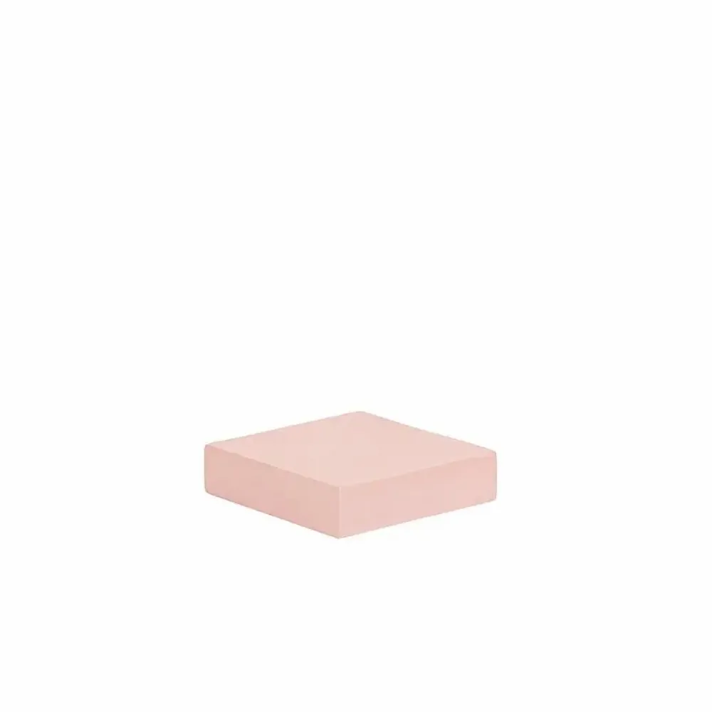 Gifts - Display volume in patinated pink concrete, 10 x 10 x H 2.5cm - LAVAL 1878