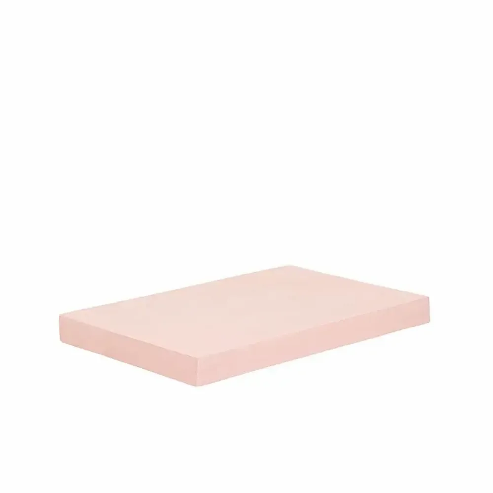 Cadeaux - Volume de présentation bois (MDF) peint rose patiné 30 x 20 x H 2,5cm - LAVAL 1878