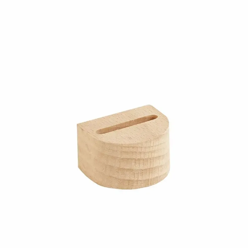 Gifts - 4mm slotted ring holder made of beech wood, rounded shape - LAVAL 1878