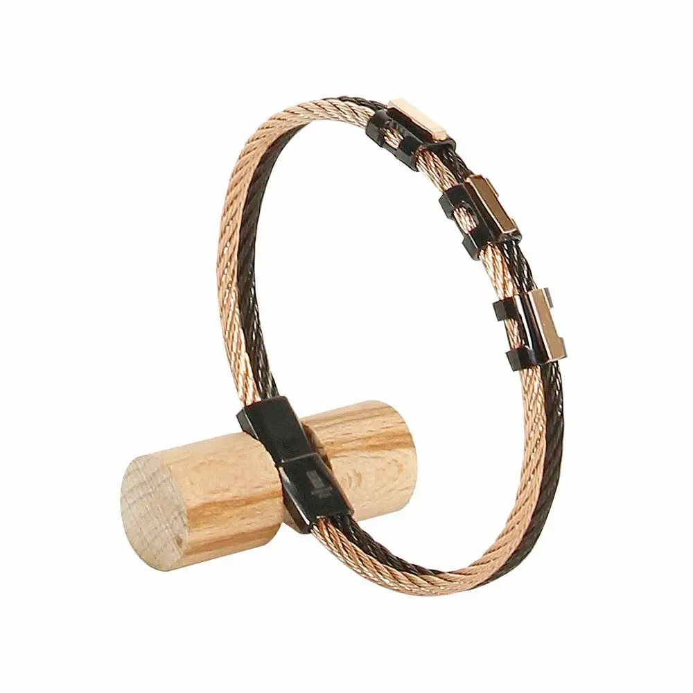 Cadeaux - Porte-bracelet jonc en bois de hêtre, à visser - diam. 1,5cm - LAVAL 1878