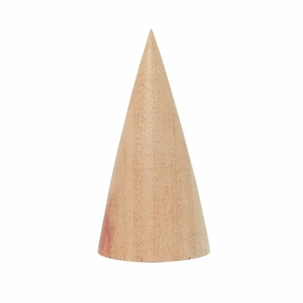 Gifts - Natural Jempinis wood bracelet holder, cone shape, ø 7.5cm - H 15cm - LAVAL 1878